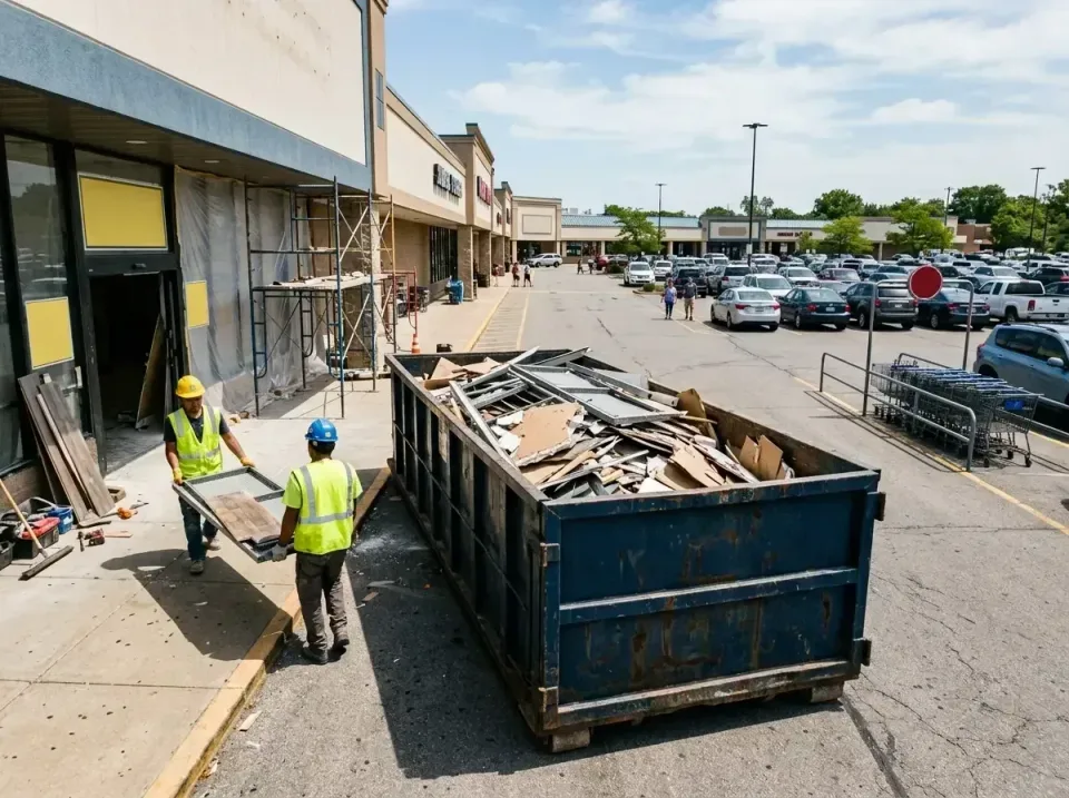 retail-store-renovation-debris-003 — frequently asked questions, Roll-off Dumpster Rentals in Florence, AL